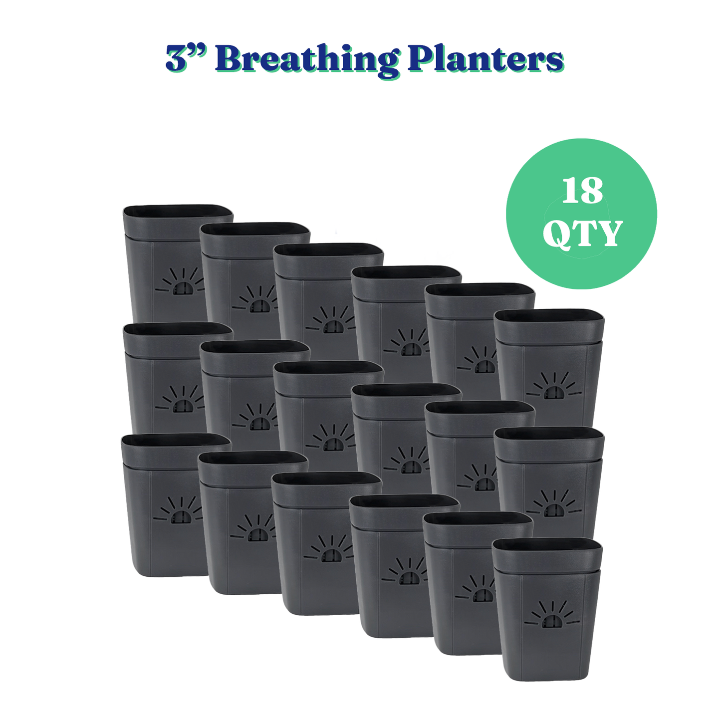 3-Inch "Breathing" Planter