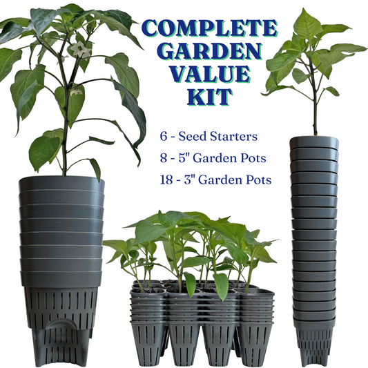 Root Pruning Garden Pot Starter Kit