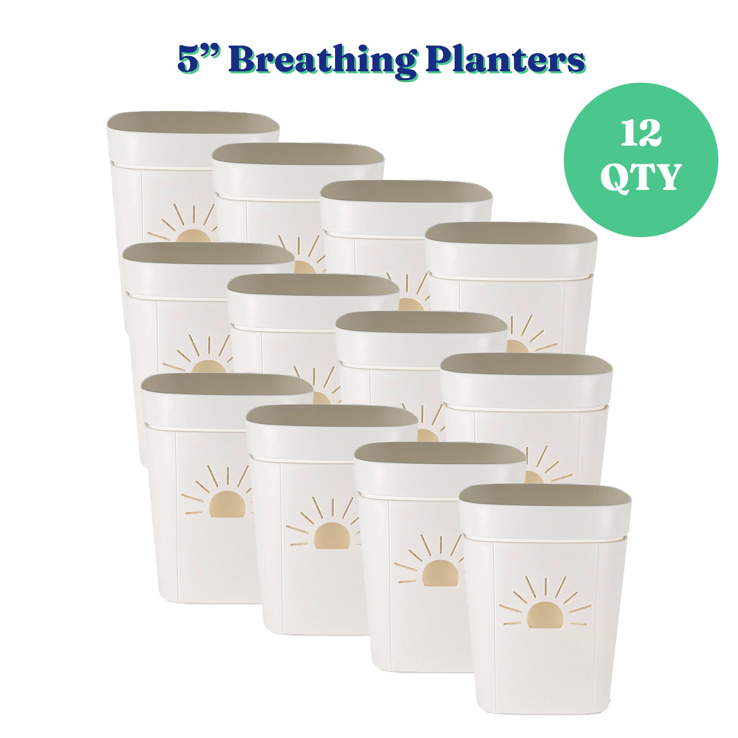 5-Inch "Breathing" Planter